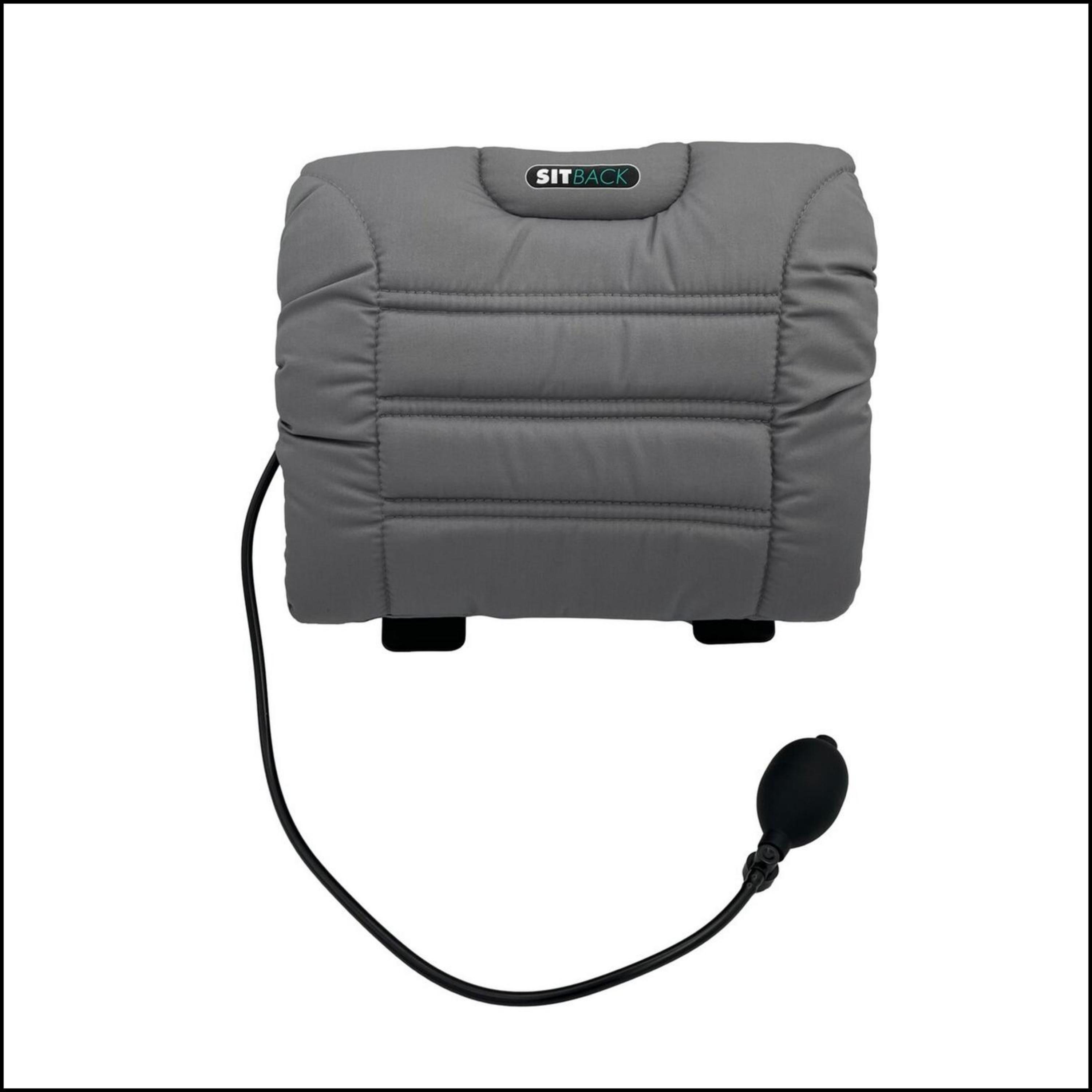 SITBACK Rückenkissen Air Stoff grau