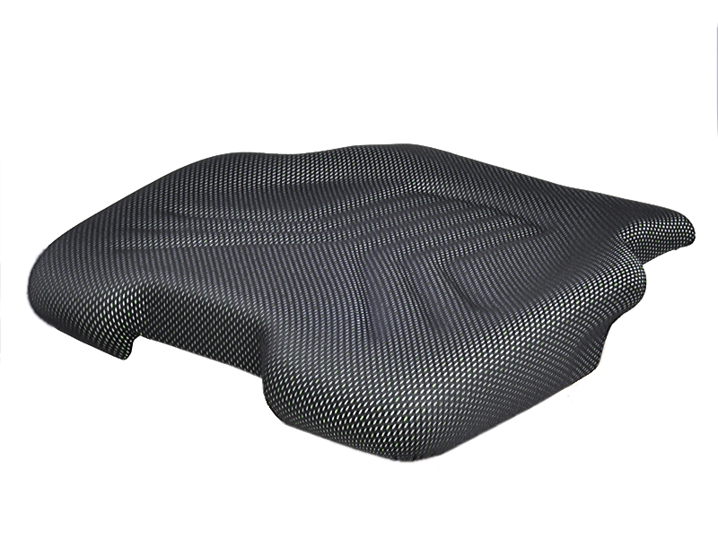 GRAMMER Polster Sitz 521 Stoff anthrazit grün silber Heizung