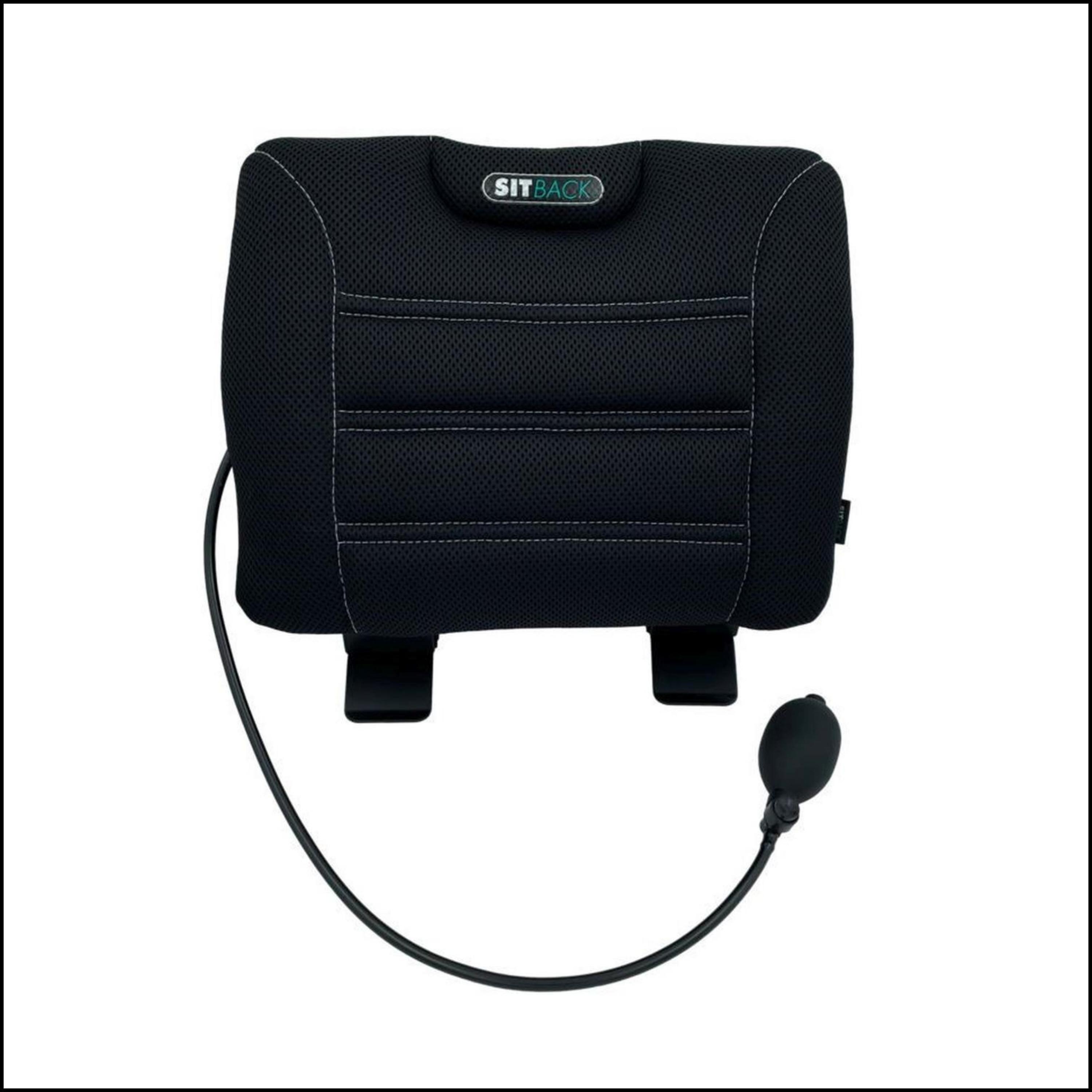 SITBACK Rückenkissen Air Stoff 3D schwarz